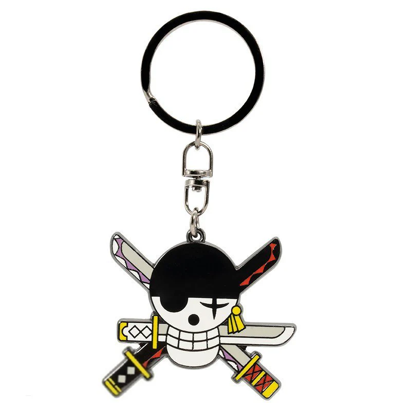 Portachiavi Logo Roronoa Zoro – One Piece (Gadget Anime Ufficiale)