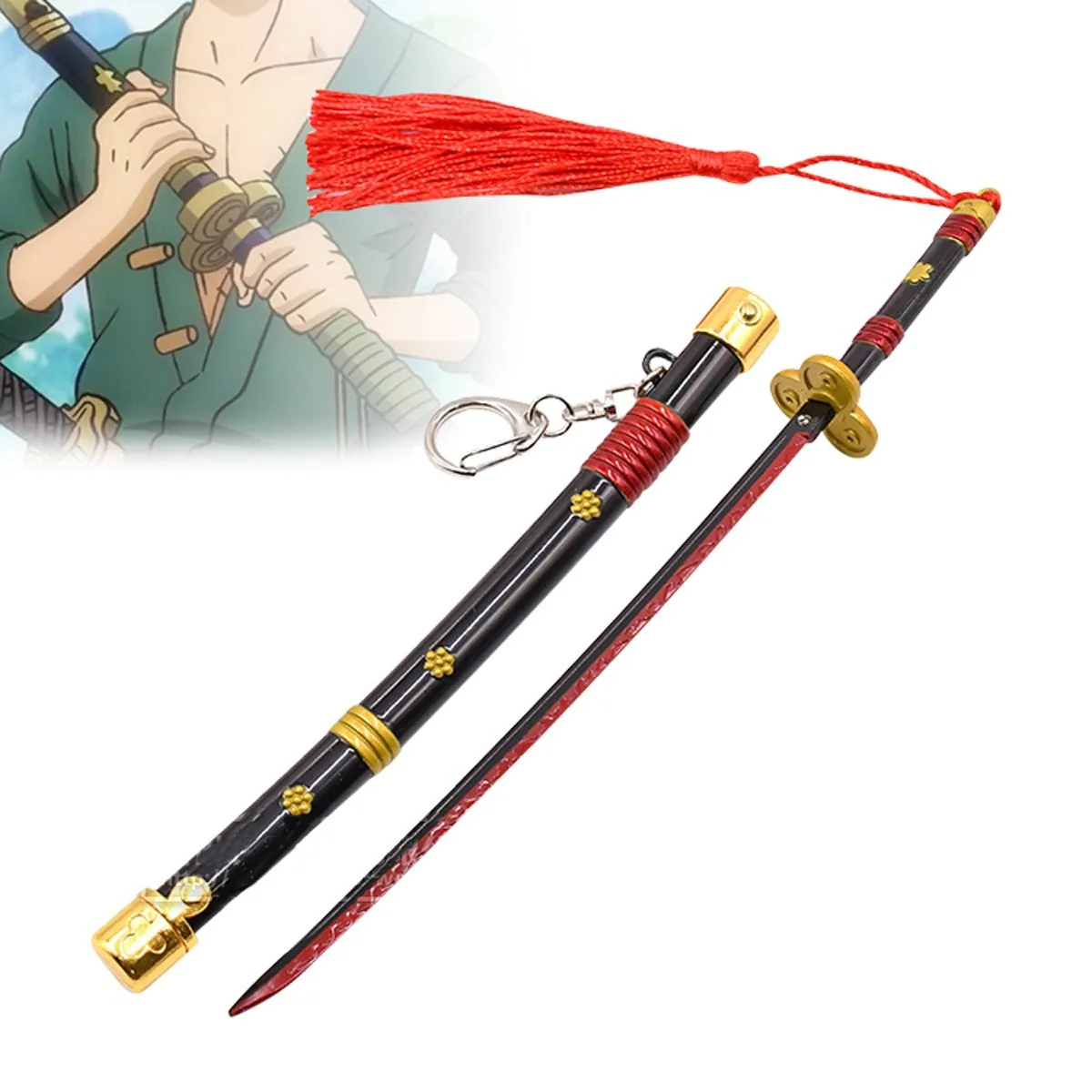 Portachiavi Replica Katana Enma Roronoa Zoro One Piece