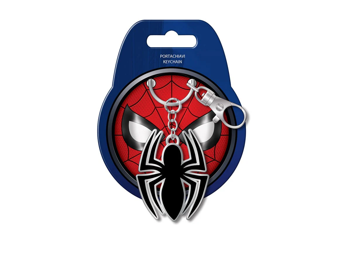 Portachiavi Spiderman in metallo Simbolo ragno