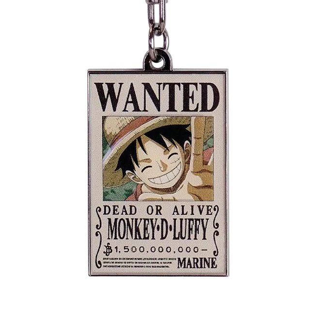 Portachiavi Wanted Monkey.D. Luffy One Piece - Image 3