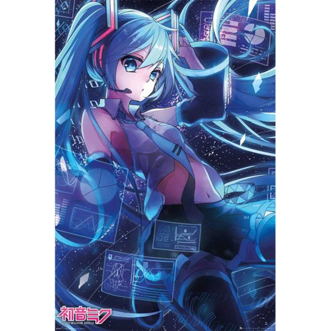 Poster Hatsune Miku 91x61cm