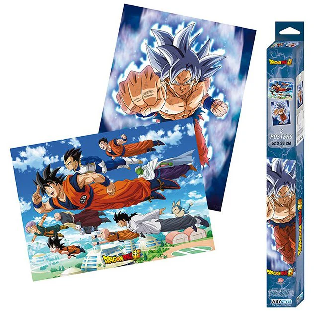 Poster Pack Dragon ball Super due posters 52 x 38 cm