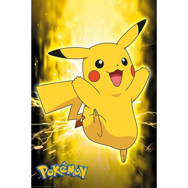 Poster Pokemon Pikachu 91x61 Cm