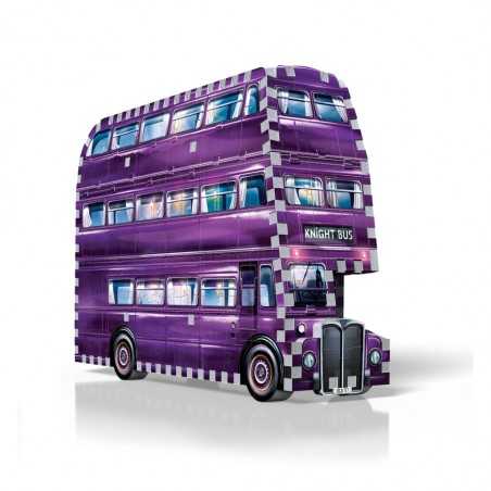 PUZZLE 3D THE KNIGHT BUS Nottetempo Wrebbit 280 PEZZI wizarding world HARRY POTTER età 12+ - Image 3