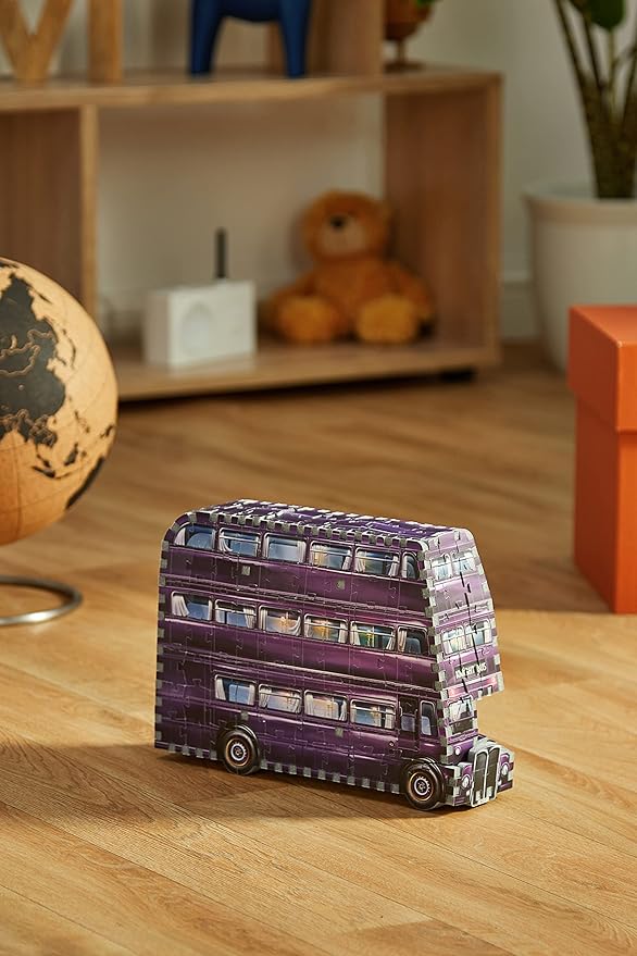 PUZZLE 3D THE KNIGHT BUS Nottetempo Wrebbit 280 PEZZI wizarding world HARRY POTTER età 12+ - Image 5