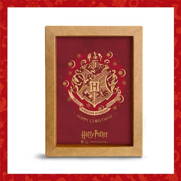 Quadretto in cartone Harry Potter Happy Christmas 15 x 20 cm - Image 2