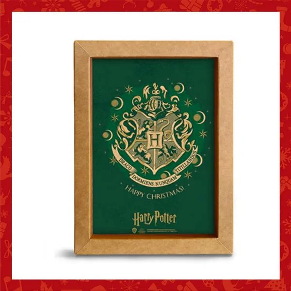 Quadretto in cartone Harry Potter Happy Christmas 15 x 20 cm - Image 3