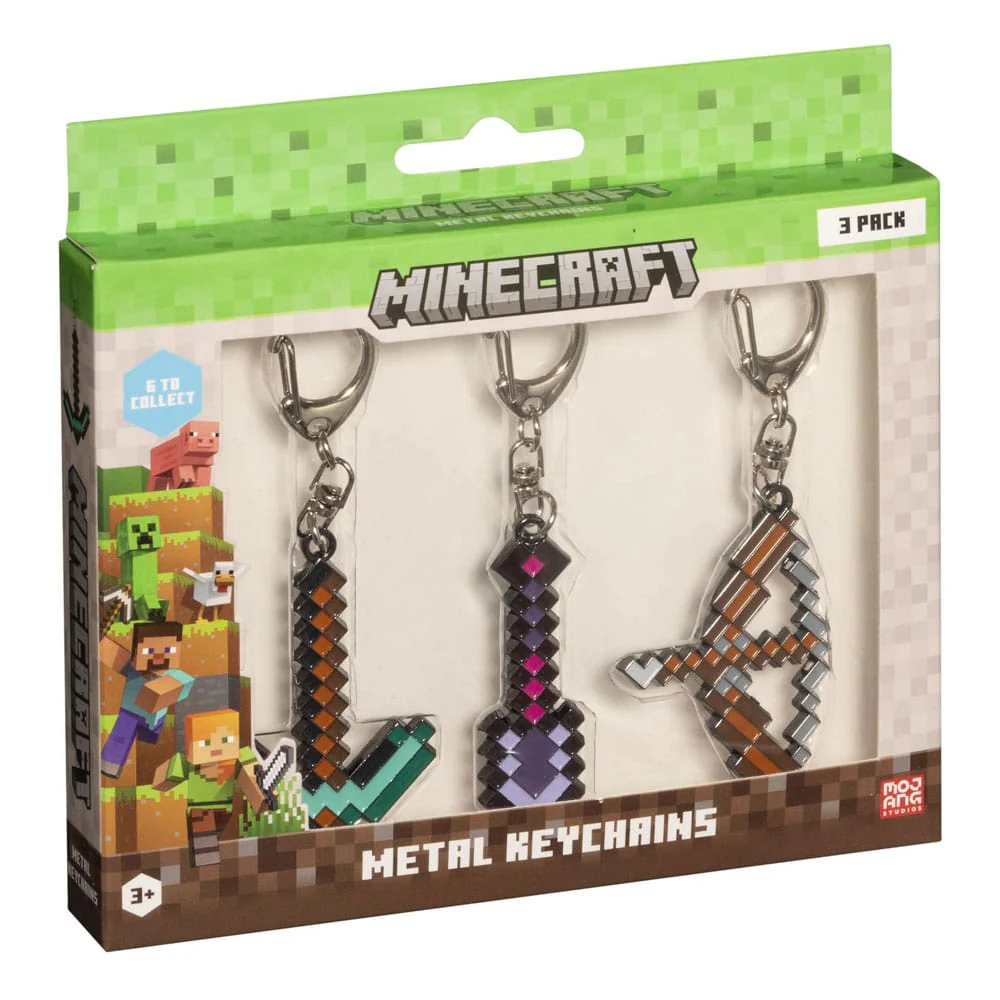 Set 3 Portachiavi Minecraft - Image 3