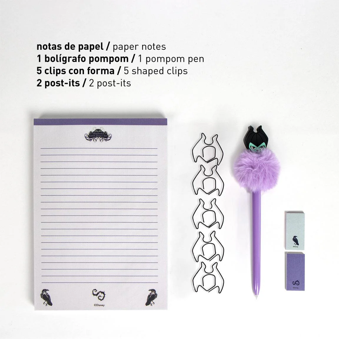 Set Cancelleria Malefica Disney Villains - Image 3