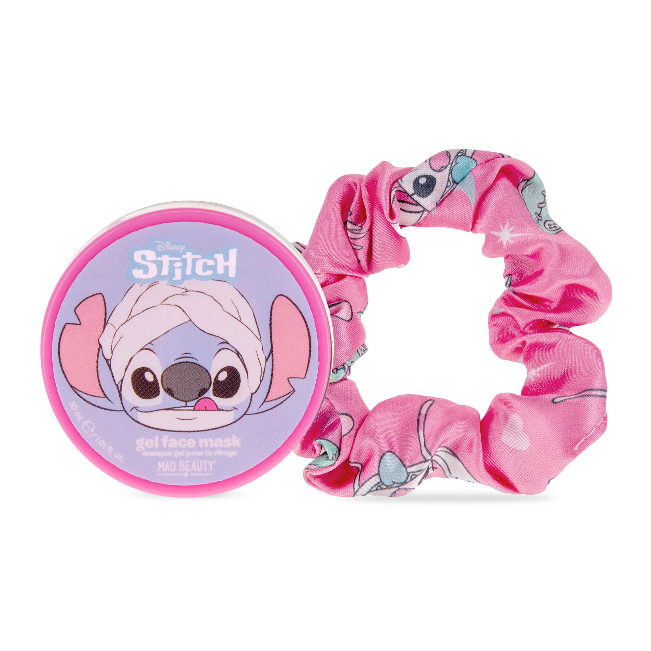 Set Elastico Scrunchie e Maschera in Gel Stitch Disney Mad Beauty - Image 2