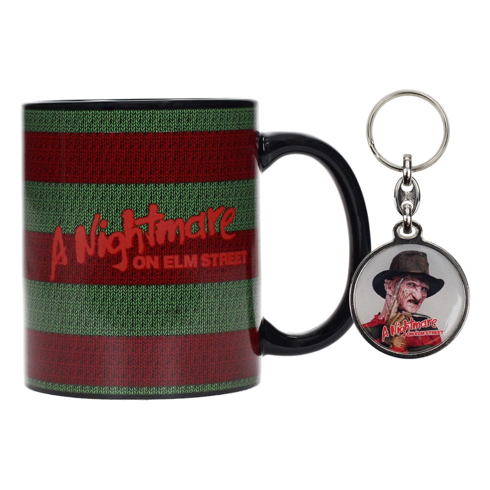 Set Tazza e Portachiavi A Nightmare on Elm Street