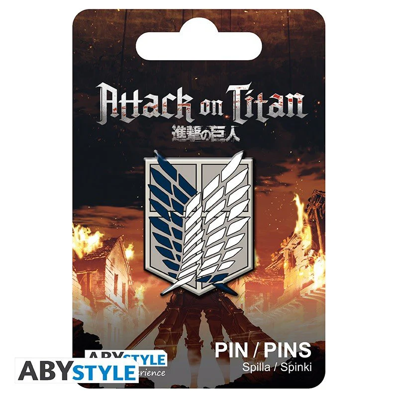 Spilla Attack on Titan Logo Armata Ricognitiva - Image 3