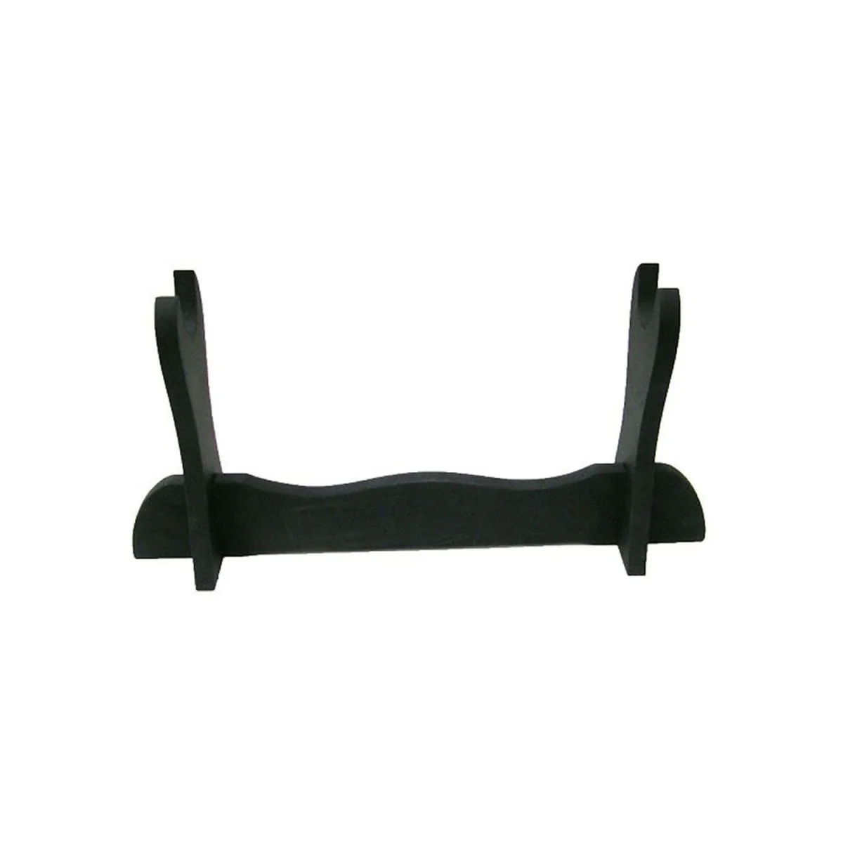 Supporto in legno nero per katana