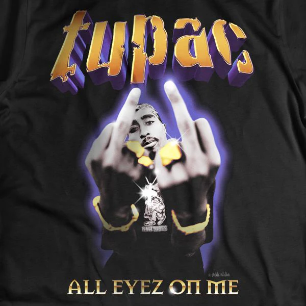 T-Shirt All Eyez on Me Tupac - Image 2