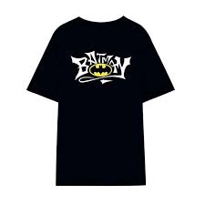 T-shirt Batman Logo Graffiti Stampa Fronte Retro - Image 2
