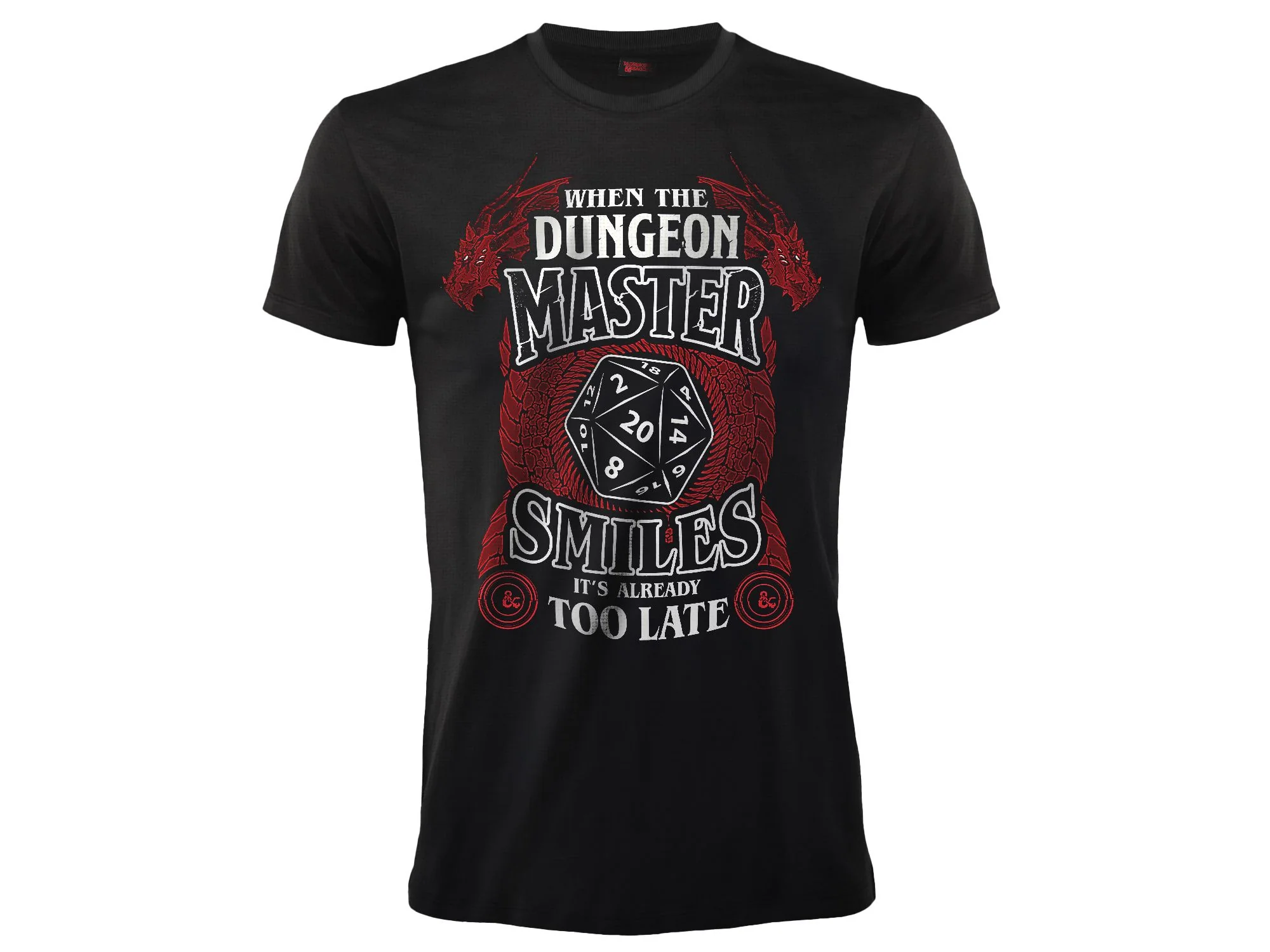 T-Shirt Dungeons and Dragons Dado multifacce