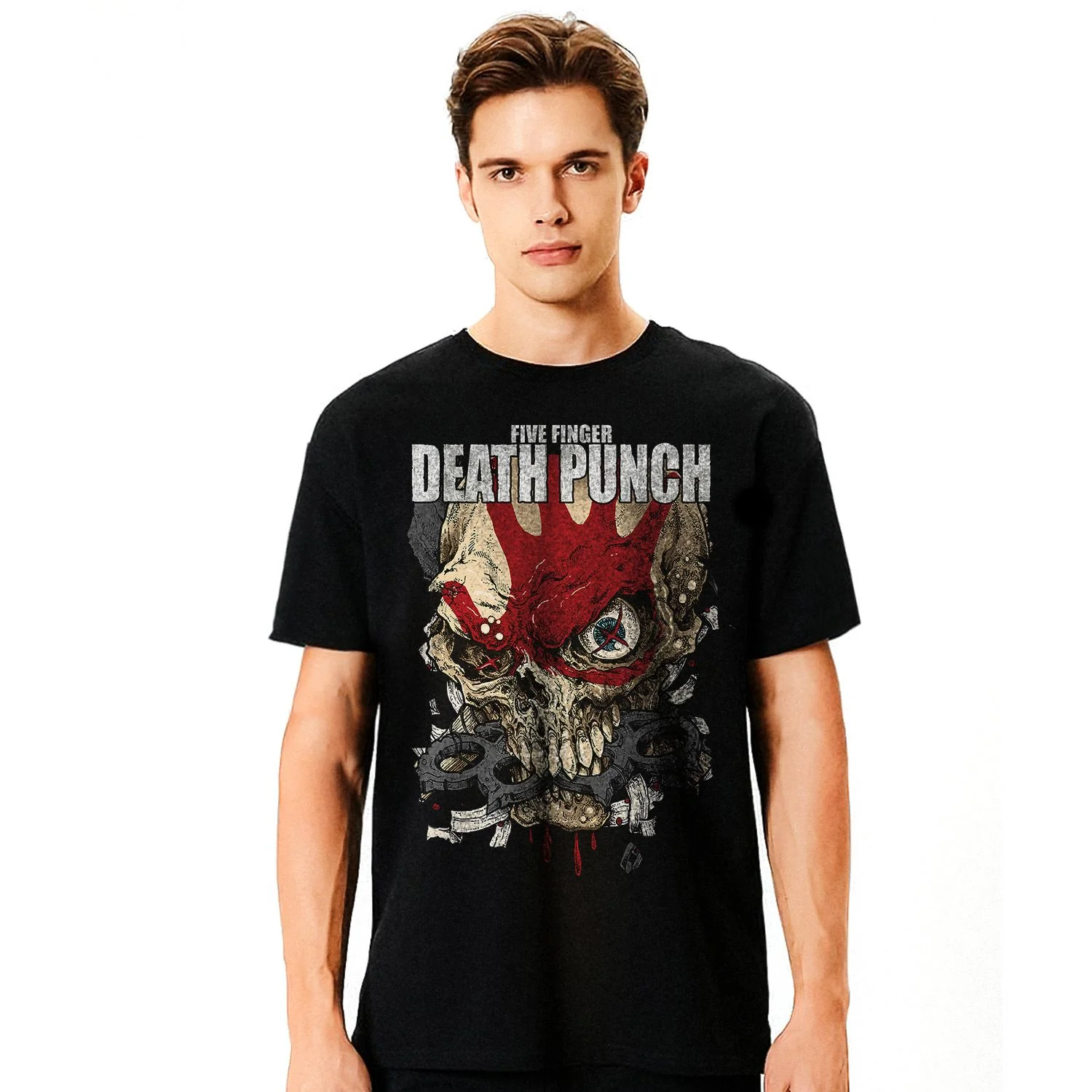 T-Shirt Five Finger Death Punch Skull - Image 2