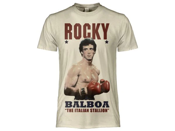 T-Shirt Rocky Balboa beige