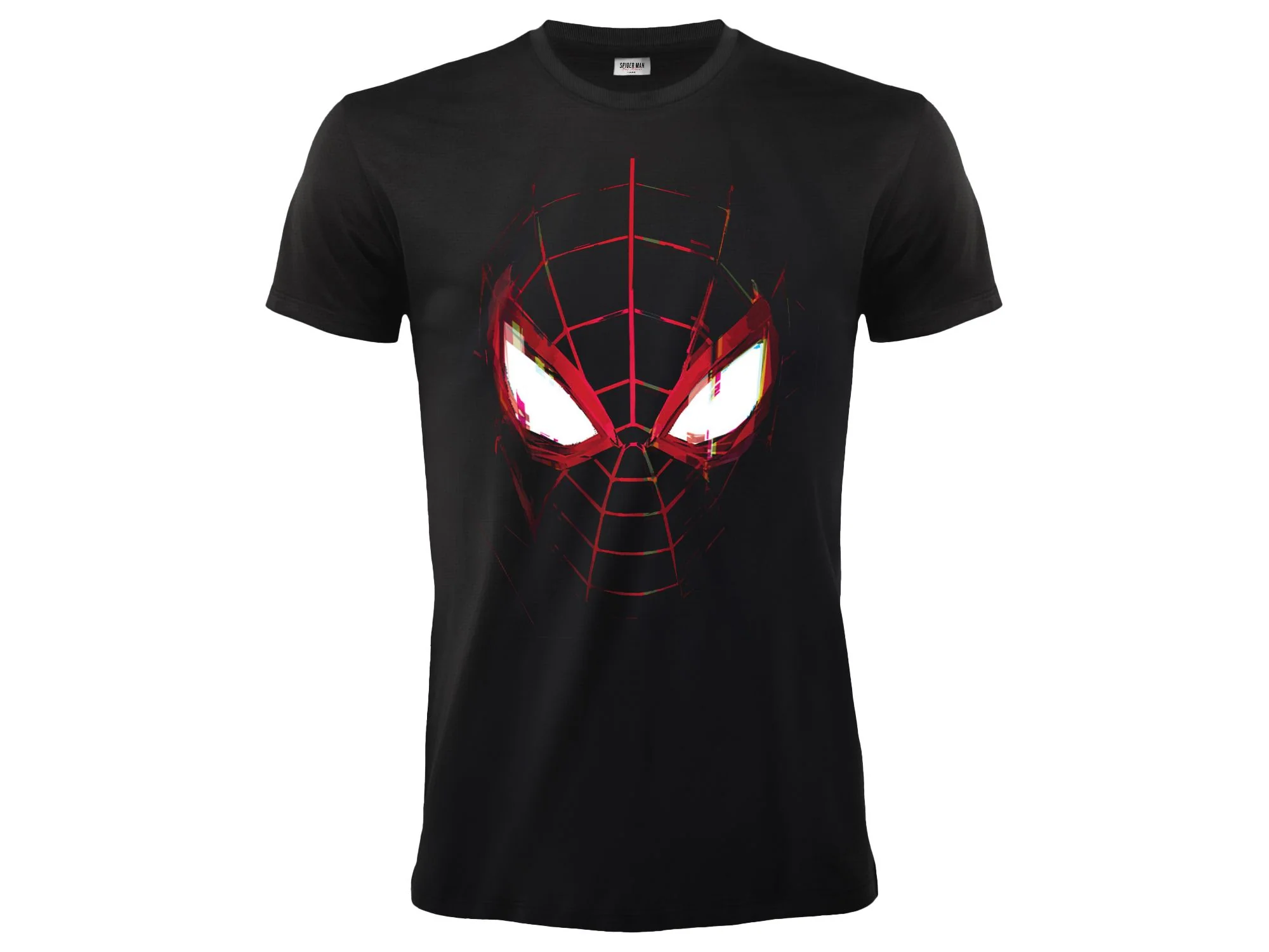 T shirt Spiderman Miles Morales Gamerverse Glitch
