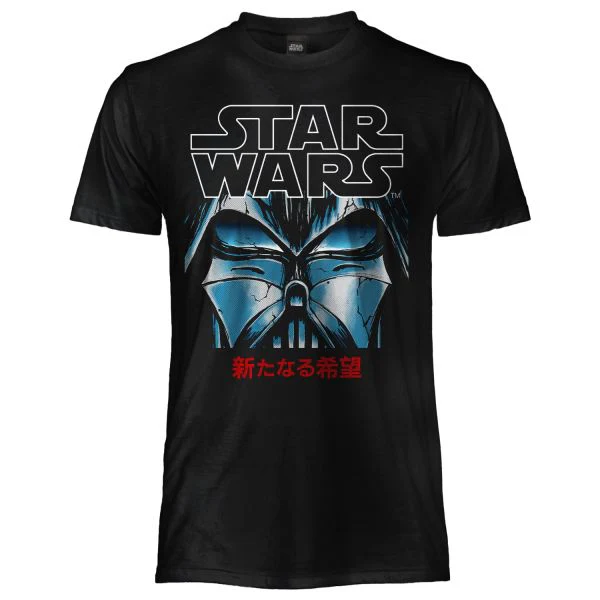 T-Shirt Star Wars Darth Vader nera