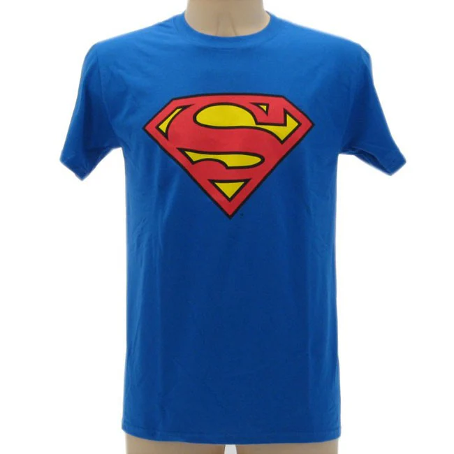 t-shirt Superman logo Dc Comics
