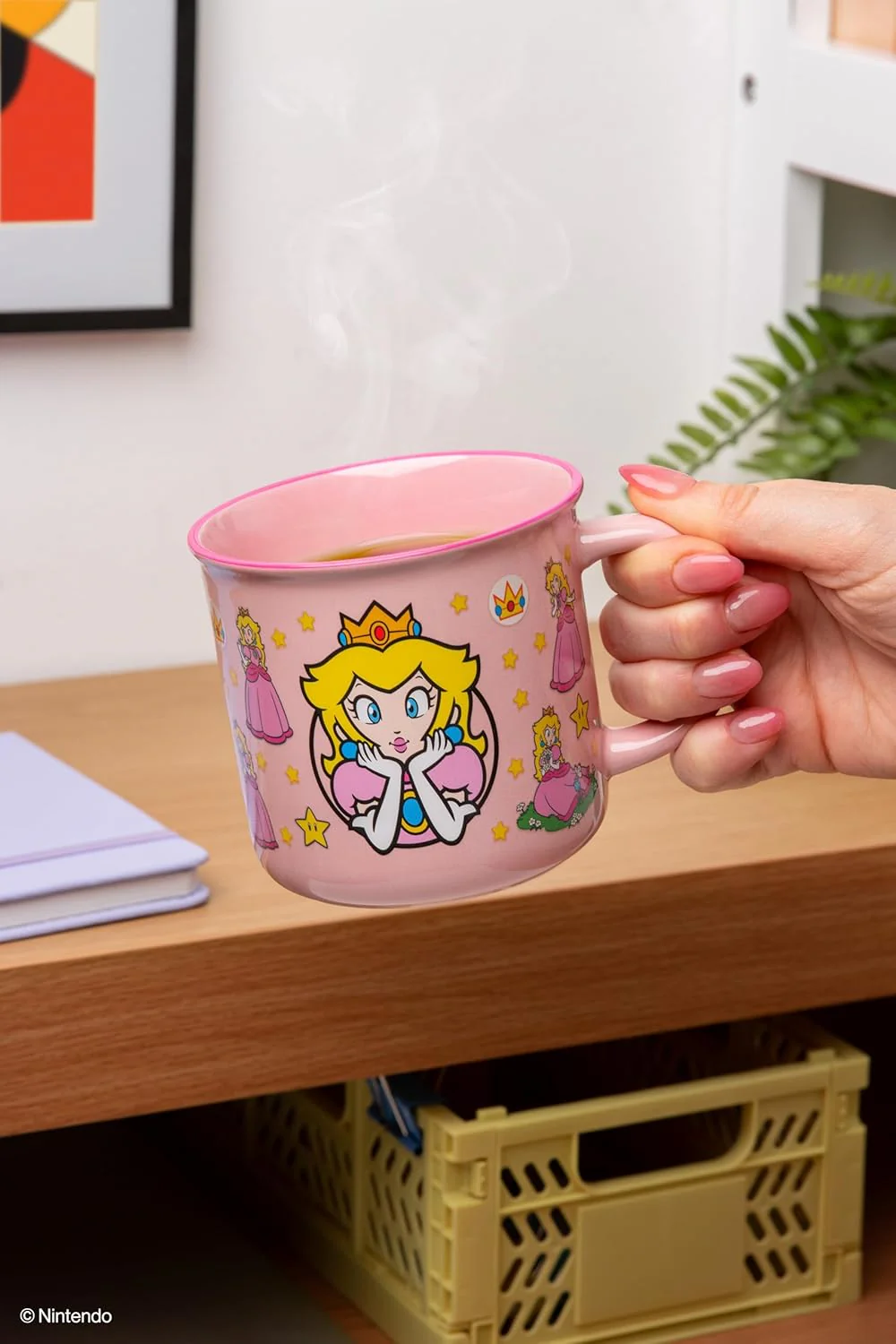 Tazza Super Mario Peach termosensibile tazza magica - Image 4