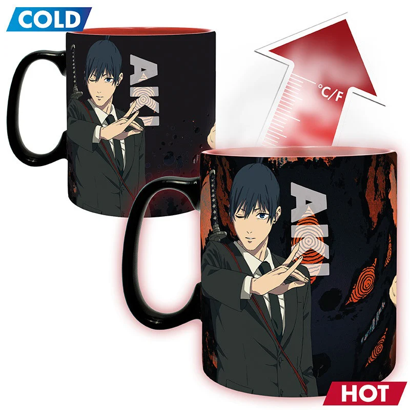 Tazza Termosensibile Denji e Aki Chainsaw Man - Image 2