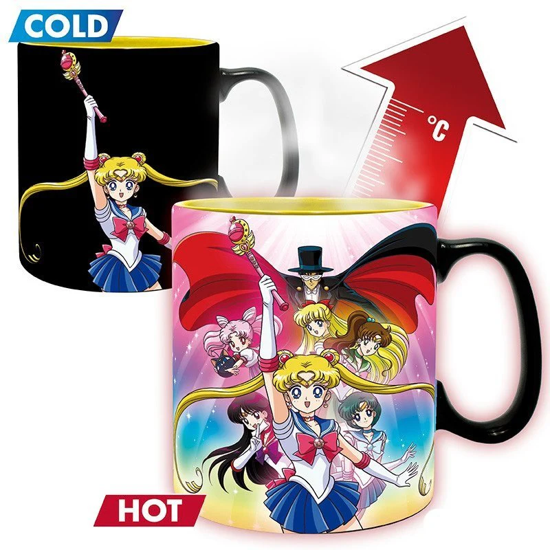 Tazza Termosensibile Sailor Moon Personaggi - Image 2