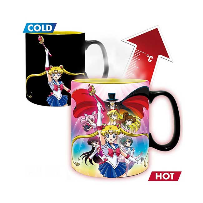 Tazza Termosensibile Sailor Moon Personaggi - Image 3