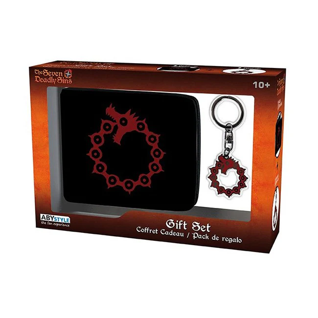 The Seven Deadly Sins Gift Set Portafogli e Portachiavi Emblem