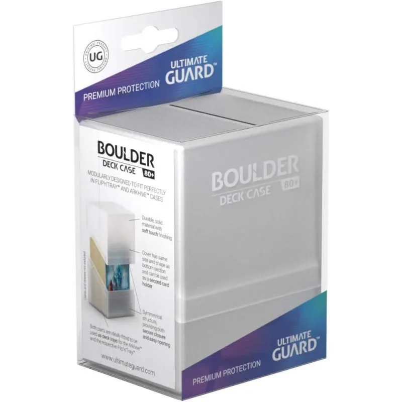 Ultimate Guard Boulder Portamazzo 80 Plus Standard Size Frosted