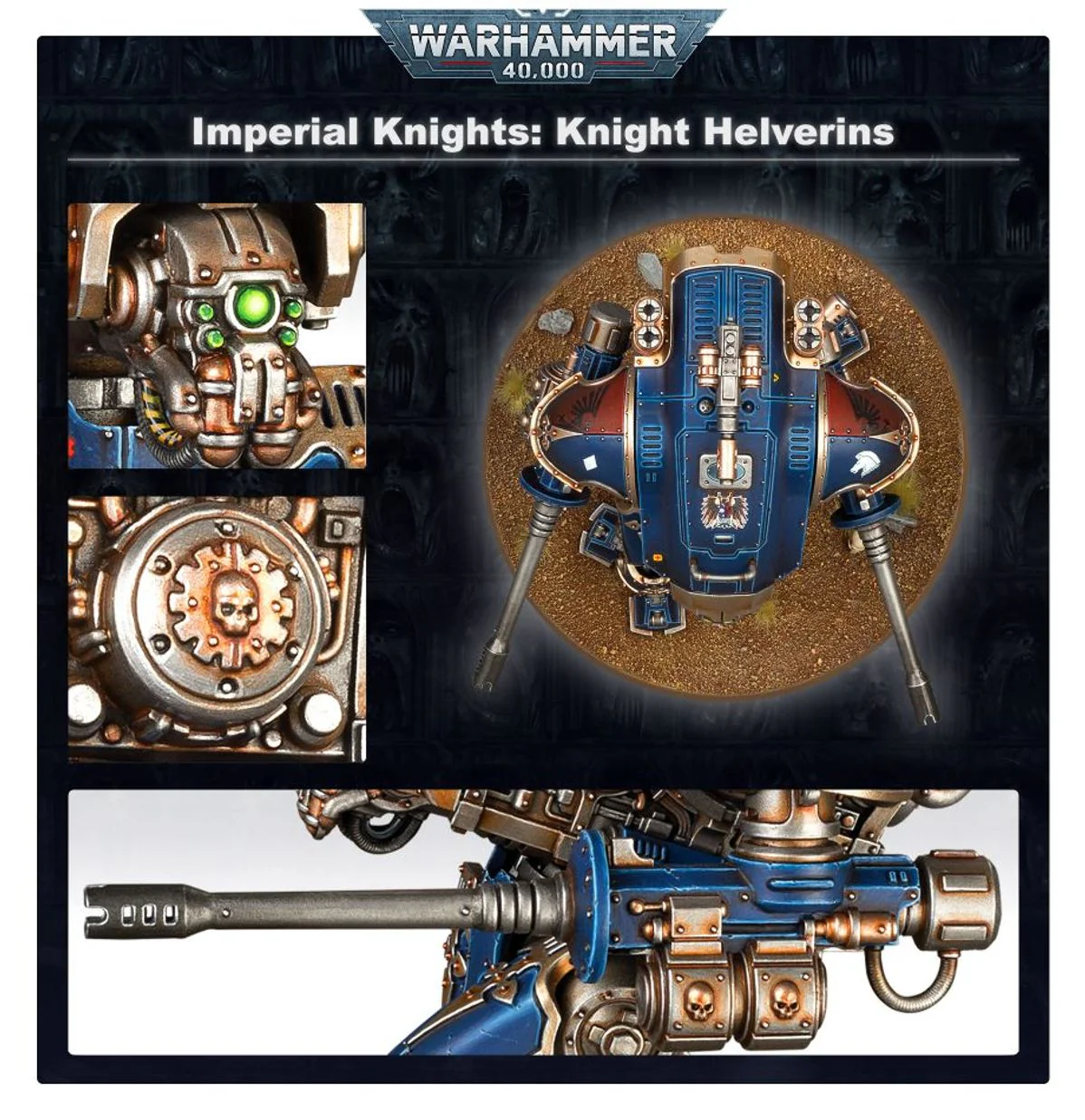 Warhammer 40K Imperial Knights Knight Questoris - Image 12