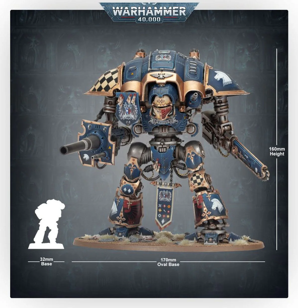 Warhammer 40K Imperial Knights Knight Questoris - Image 5