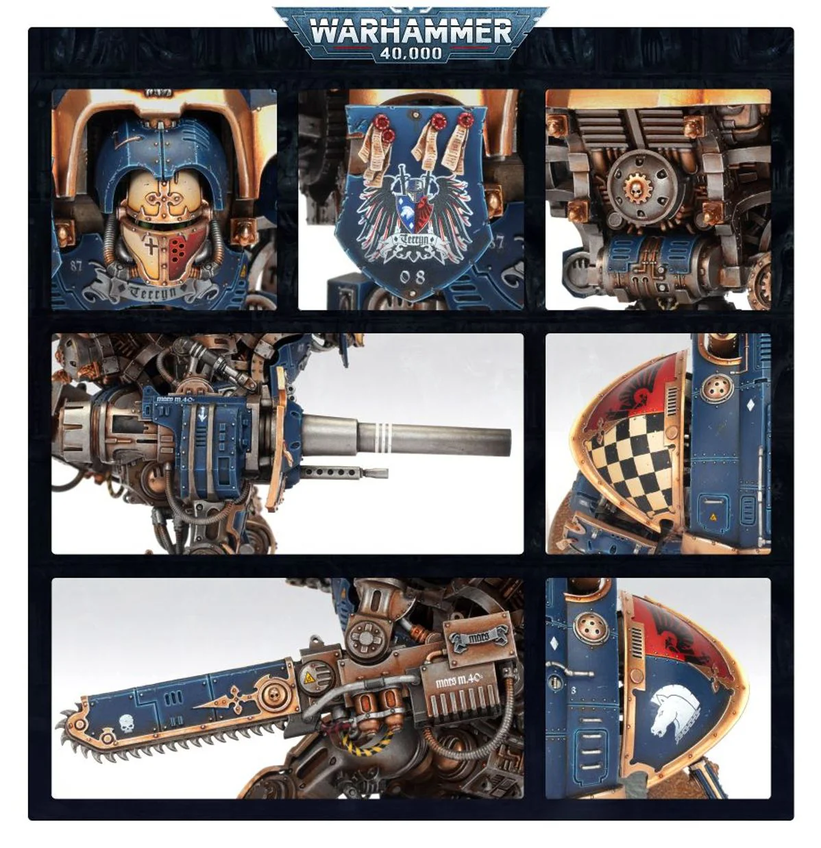 Warhammer 40K Imperial Knights Knight Questoris - Image 6