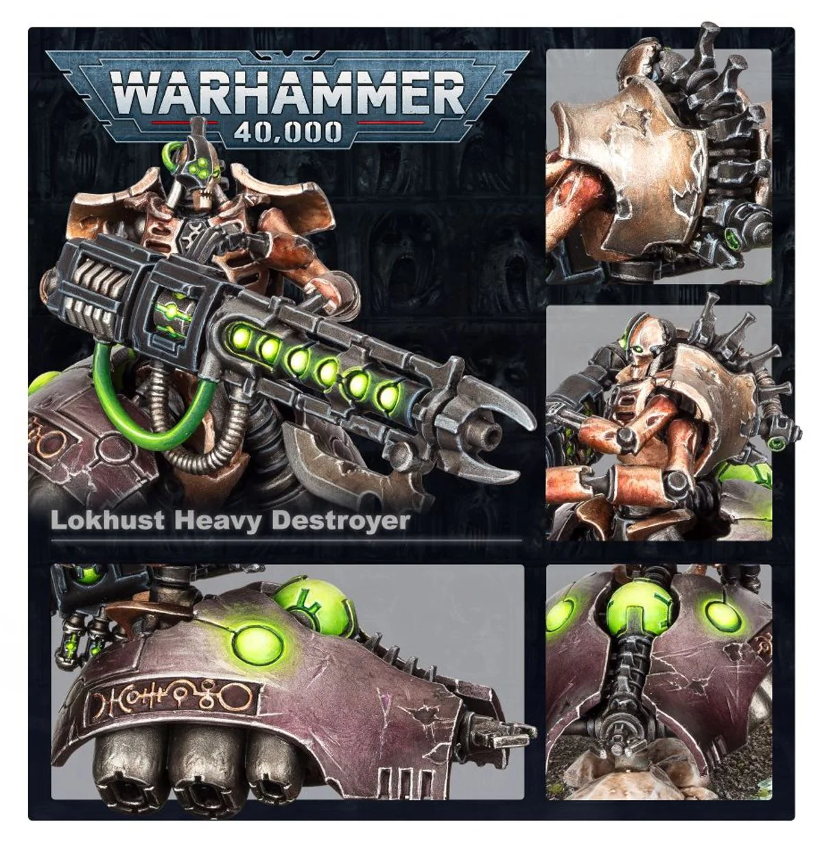 Warhammer 40k Necrons Lokhust Heavy Destroyer - Image 4