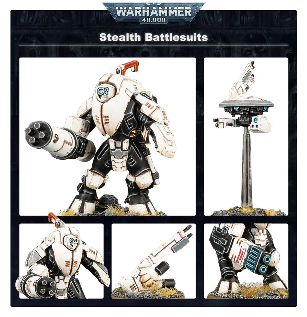 Warhammer 40k Tau Empire XV25 Stealth Battlesuits - Image 3