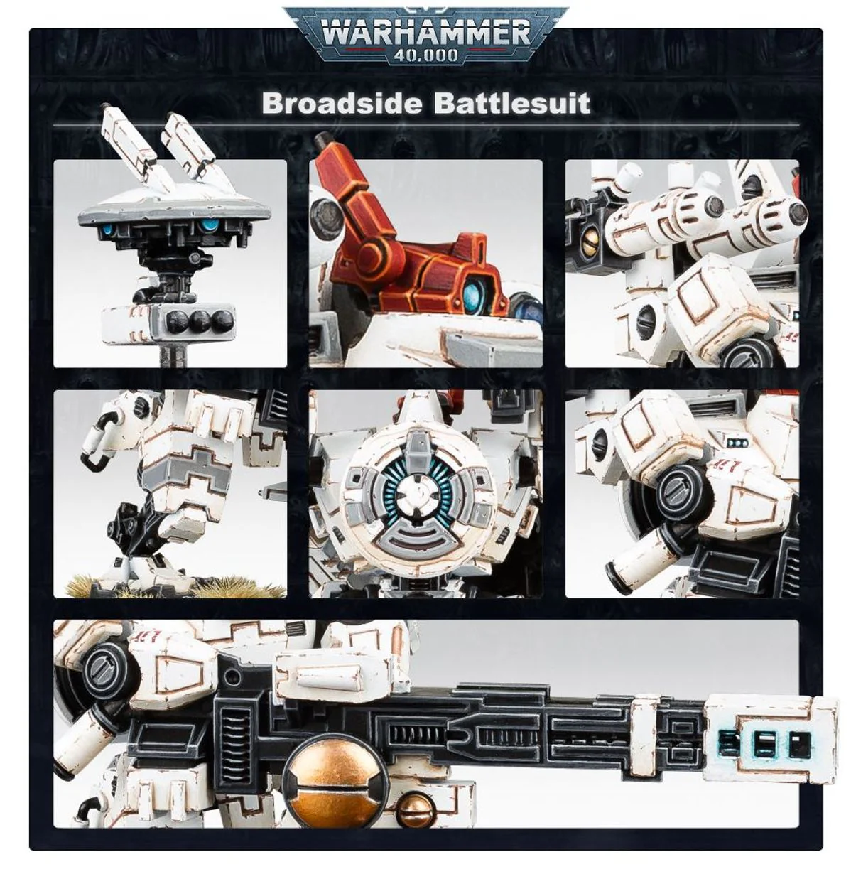Warhammer 40k Tau Empire XV88 Broadside Battlesuit - Image 3