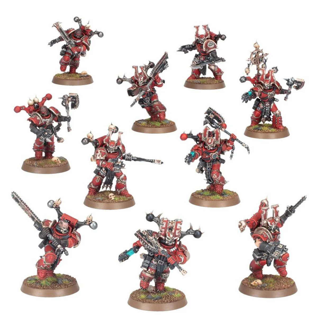 Warhammer 40k World Eaters Khorne Berserkers - Image 2